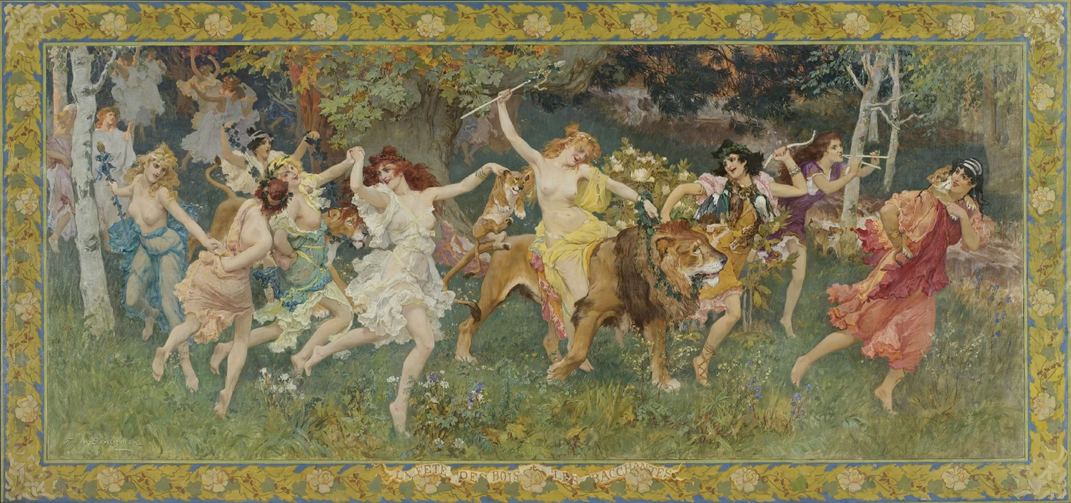La festa dei boschi, delle baccanti